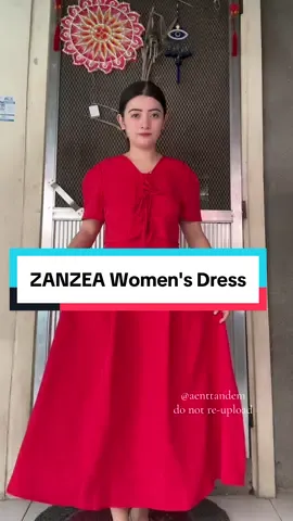 Ang gandaaaaaa nitong ZANZEA Women's Dress #zanzea #womensdress #aenttandem 