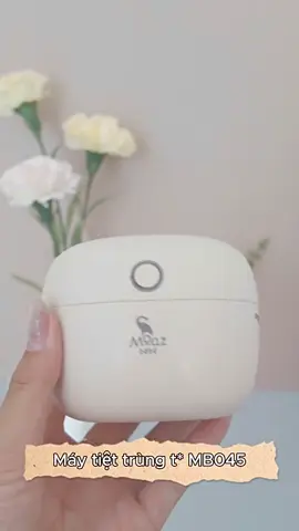 Chiếc máy nhỏ xinh nhưng cực kỳ quan trọng, các mẹ đã biết chưa??😛#maytiettrung#moazcogihot#vesinhchobe #chamconkhoahoc 