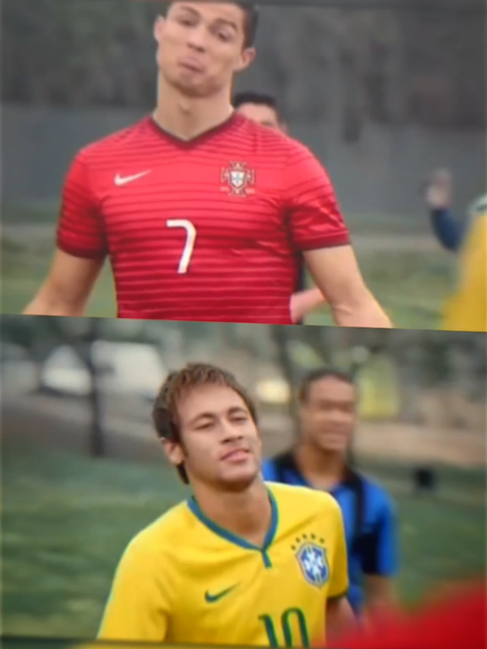 ronaldo and neymar🔥 #ronaldo #neymar #goat🐐 #footballtiktok #fyp 