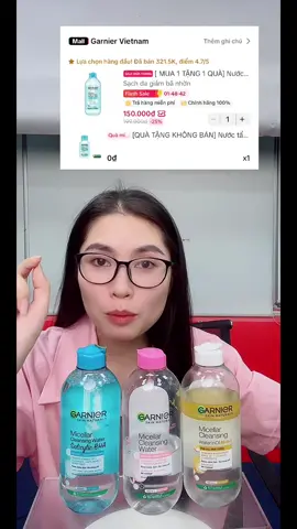 Deal cháy quá Mua 1 tặng 1 #garnier #nuoctaytrang #tiktoklive #livehighlights 