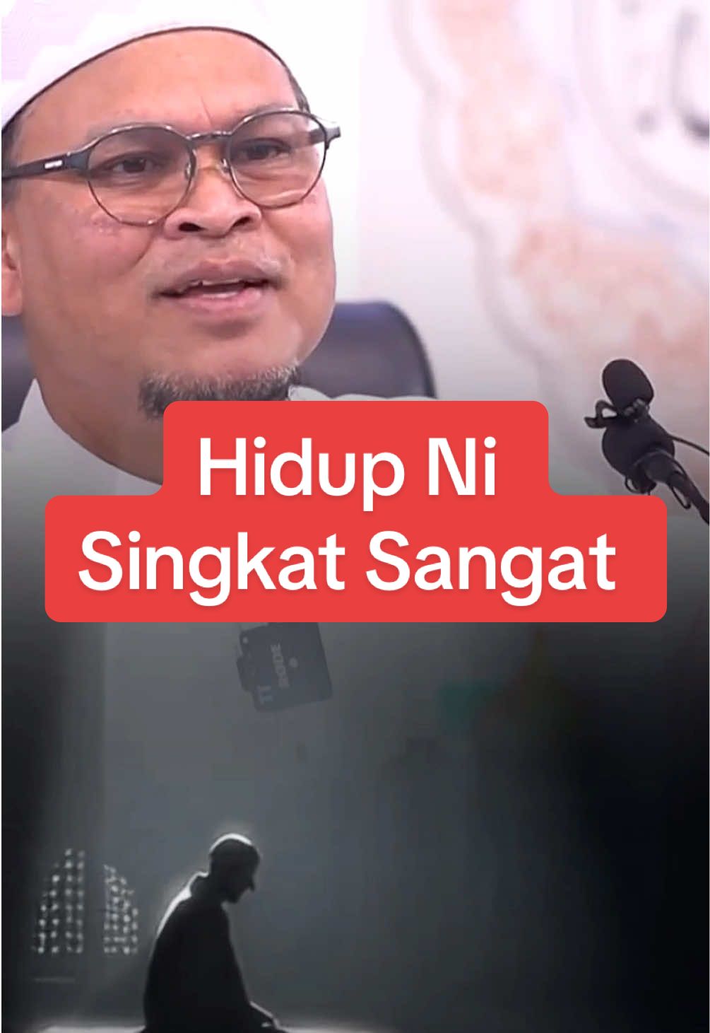 Hidup ini singkat sangat. Bangunlah lakukan solat malam.  #solat #solatsunat #solattahajud #ceramahislam #ustazabdullahkhairi 