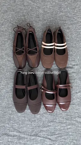 Percoklatan emang gaada abis ya gasihhh? #percoklatan #flatshoes #sneakerinna 