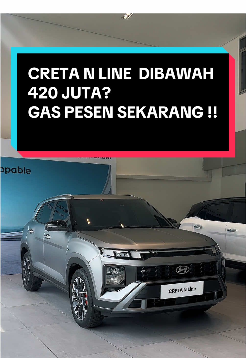 PROMO HYUNDAI CRETA N LINE 2025 BUDGET 418 JT AJA UDAH BISA BAWA PULANG CRETA N LINE 2025 KREDIT DP 50 JUTAAN CICILAN MULAI 8 JUTAAN INFO SELENGKAPNYA IPANG HYUNDAI 089615195005 #promohyundai #hyundaijakarta #promocretanline #hargacretanline #cretanline 