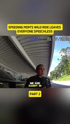 Speeding Mom’s Wild Ride Leaves Everyone Speechless#cops #bodycam #police