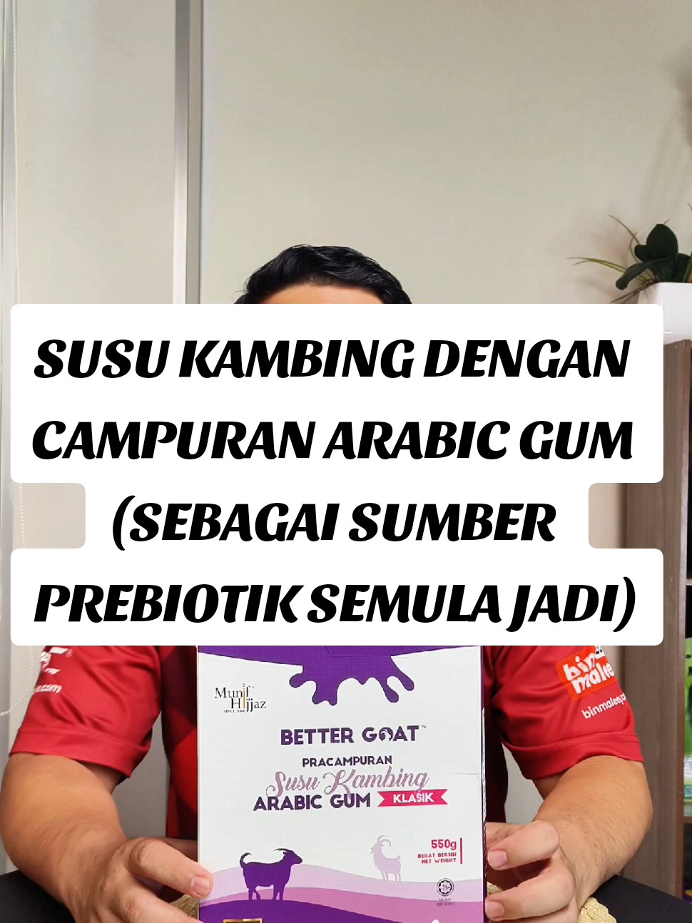Tekan beg kuning sekarang. Dapatkan Susu Kambing dari Munif Hijjaz, dengan campuran arabic gum. #supportlocal #bettergoatarabicgum #arabicgum #munifhijjazhq #munifhijjazmarketing 