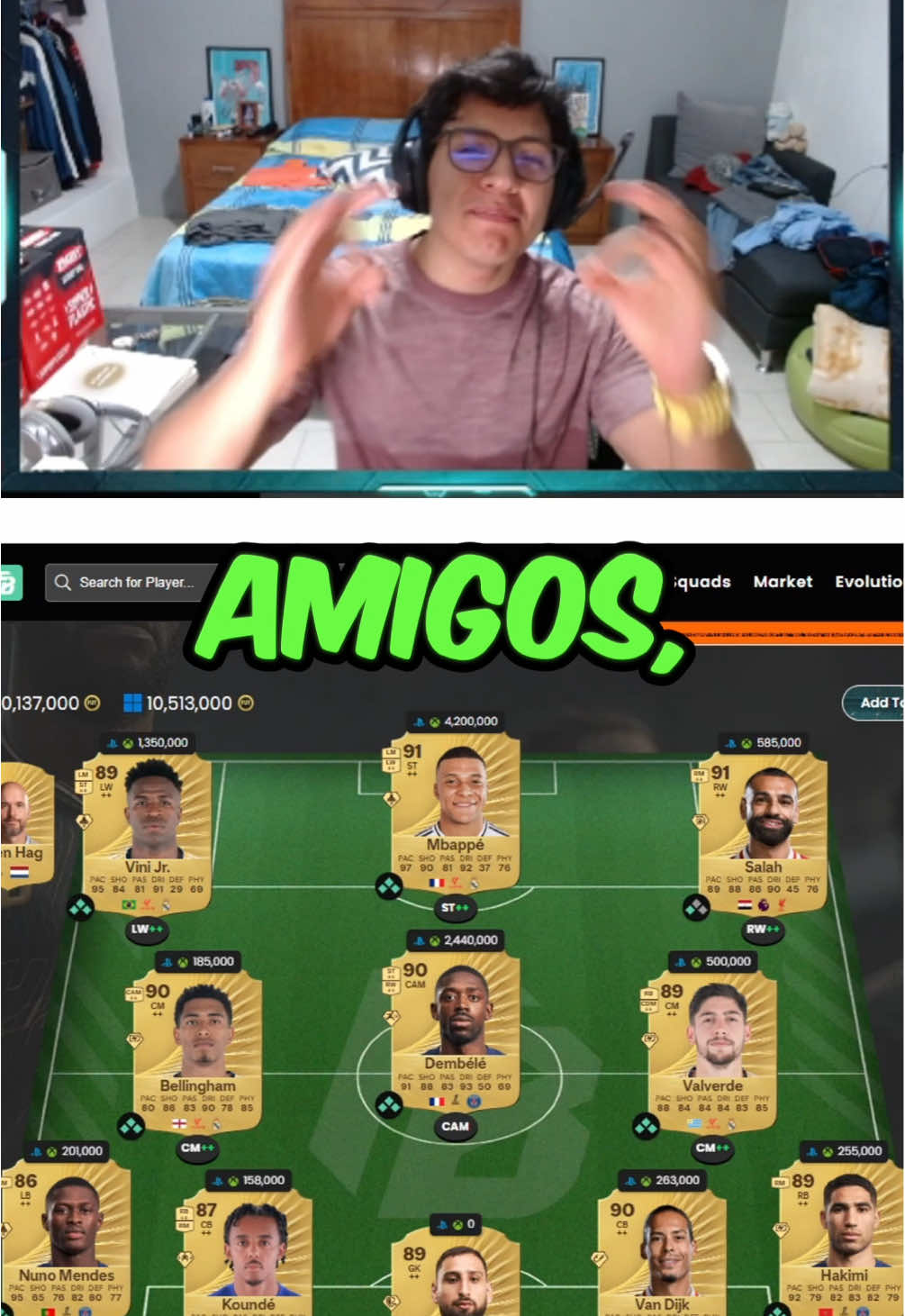 ¡Plantilla barata para este inicio de fut champs! 💥#fc26 #plantillabarata #ultimateteam #futchamps #javisan 