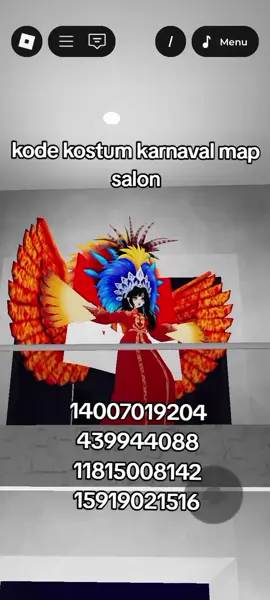 KODE COMMAND SINULOG KARNAVAL MAP SALON #fyp #robloxfyp 