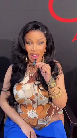 Cardi B says her fave part about launching her album is the love and support from everyone & also her & baby brim meeting her fans. 🥹❤️