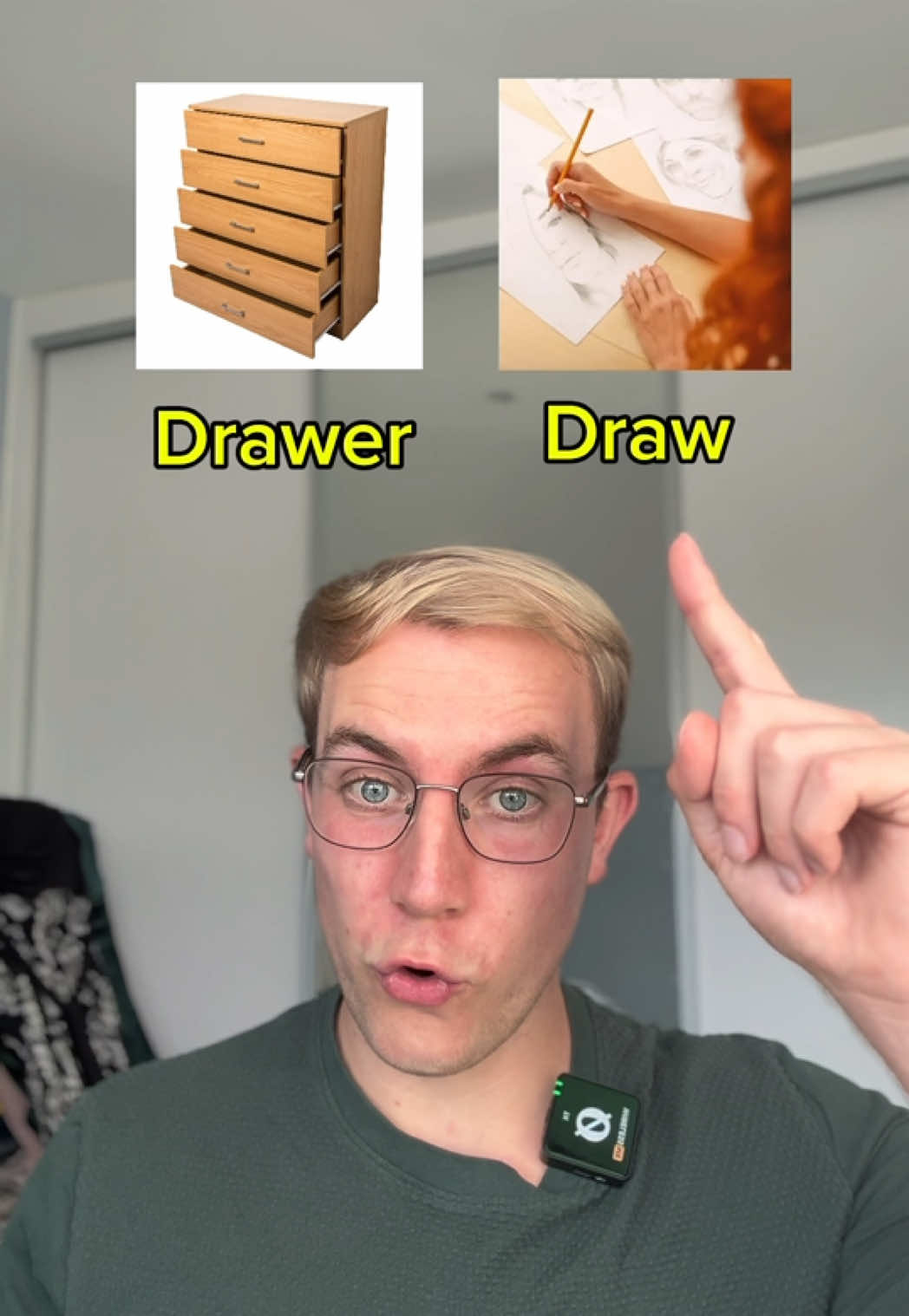 English Homophones (5) 🇬🇧 Homophones are words that have: ✅ Same pronunciation ❌ Different spellings and meanings ✏️ Vocabulary: 🔘 Drawer - Draw 🔘 Rap - Wrap 🔘 Mussel - Muscle 🔘 Boy - Buoy 🔘 Whine - Wine 🔘 Which - Witch 🔘 Sweet - Suite Do you know more homophones? 🤔 Follow for more English lessons! 🇬🇧📈 #english #learnenglish #englishlesson #pronunciation #fyp 