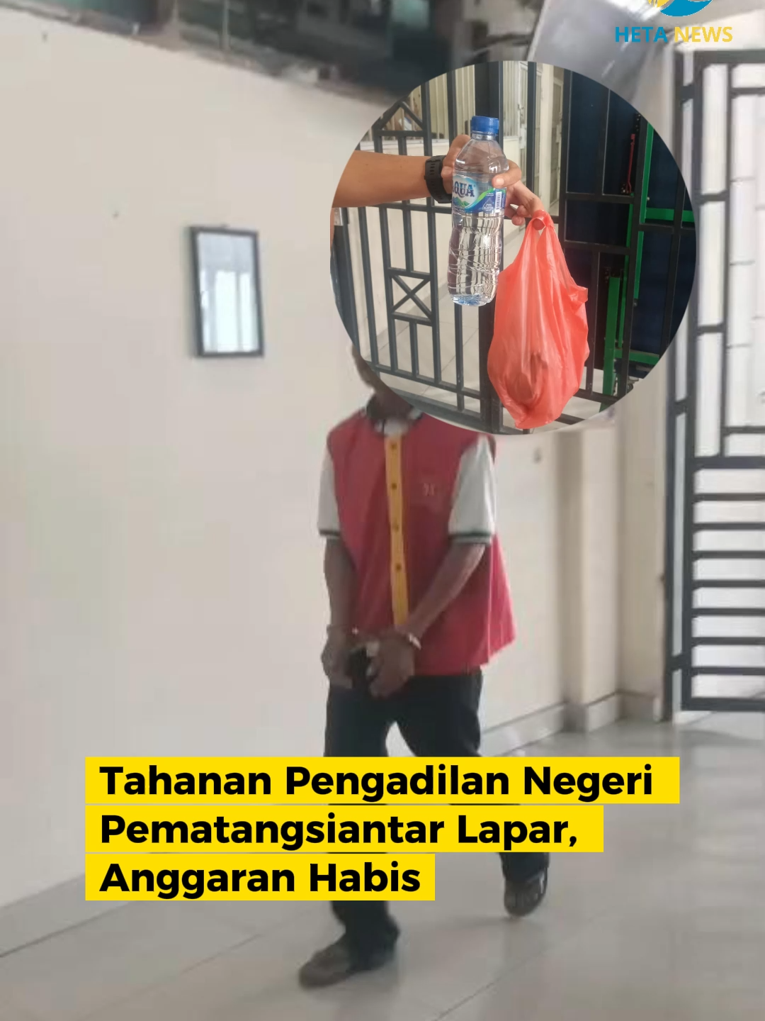 Tahanan Pengadilan Negeri Pematangsiantar Lapar, Anggaran Habis. Sejumlah terdakwa (tahanan) yang akan disidangkan di Pengadilan Negeri (PN) Pematangsiantar,lapar. Karena tidak ada lagi jatah makan siang yang biasanya diberikan oleh lembaga hukum itu. Alasannya, anggaran makan tahanan sudah habis pada 25 Agustus 2025 lalu.  Seyogianya, para terdakwa yang akan disidangkan mendapatkan jatah makan siang, layaknya manusia harus diperlakukan seperti manusia. Wakil Ketua PN Pematangsiantar Sayed Tarmidzi yang juga sebagai juru bicara lembaga peradilan itu ketika dikonfirmasi media ini, Rabu (23/9/2025) membenarkan hal itu. 