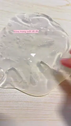 Slime trong suốt vẫn là 1 cái gì đó #slimeasmr #asrmsounds #asmrvideo #slime #xuhuong 