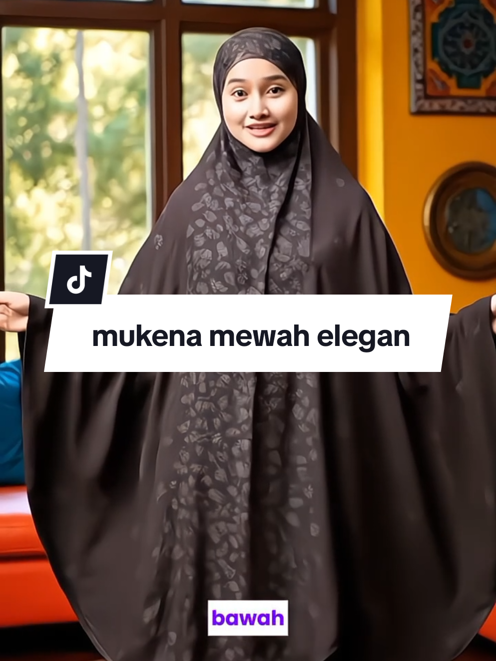 mukena mewah elegan dan pastinya nyaman bgt di pakai #mukena #mukenadewasa 