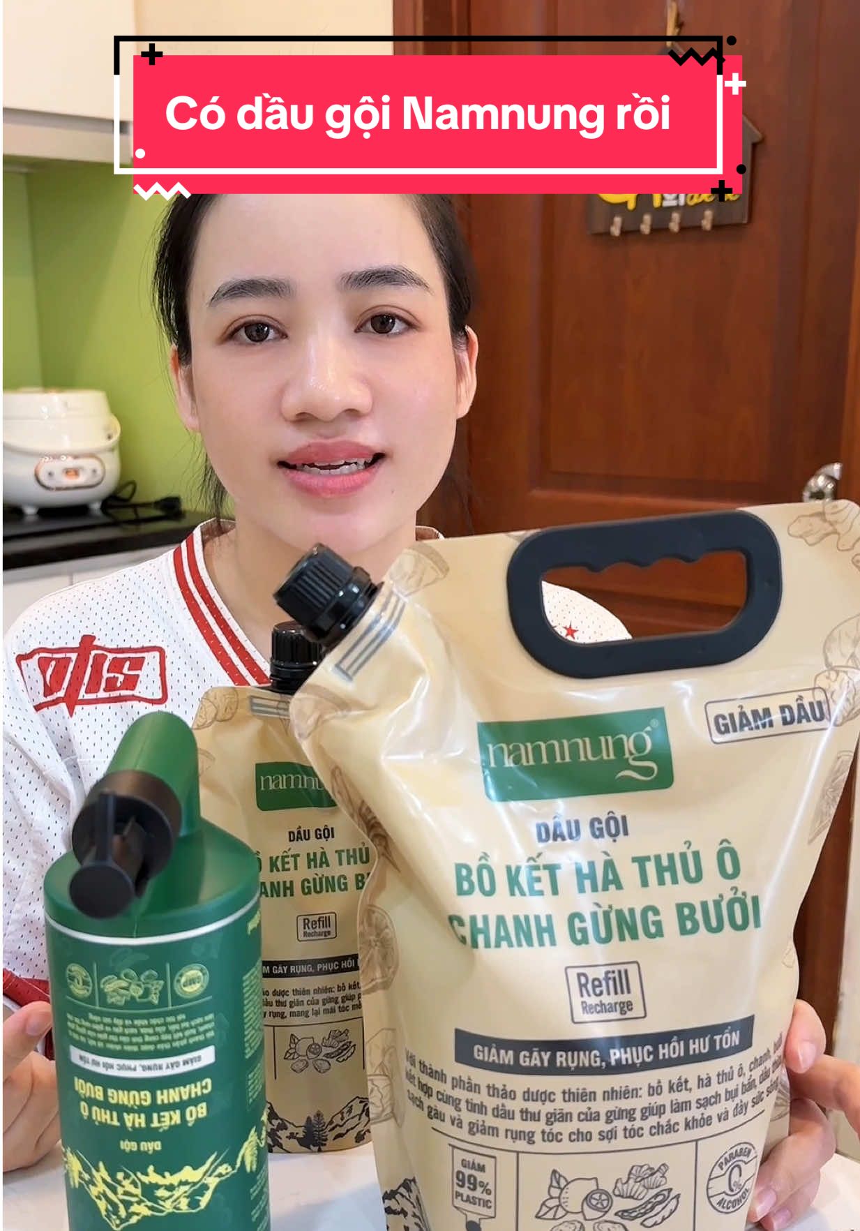 Tóc bết, tóc nhiều gàu làm ce mình ko tự tin. #daugoi #namnung #nhacuaenn 