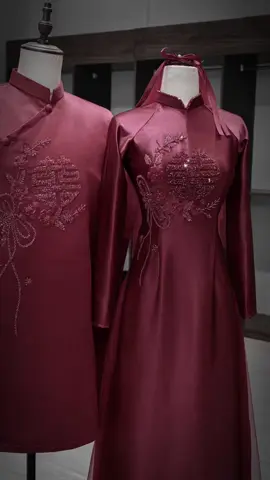 Mẫu áo dài dâu đỏ cho các nàng xinh nà...🌸 -May đo-tư vấn-cover áo dài-đầm cưới thiết kế #aodai #aodaicuoi #aodaivietnam #ao #xuhuong 