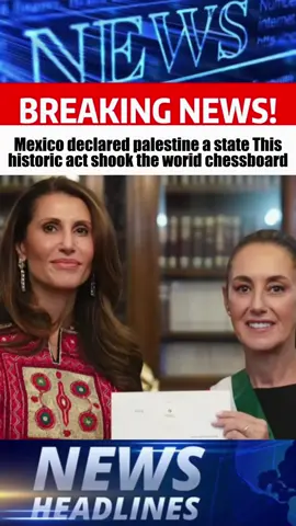 Mexico declared palestine a state this historic act shook the worid chessboard. #mexico #fyp #military #tiktok #palestine 