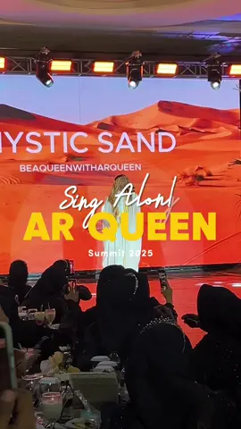 Seru banget kan acaranyaaa 😊 antusiasnya gokil abiess 🥳🥳 Jangan lupa join live di tiktok arrafioffcial_id ya 😉 #fyp #arqueensummit2025 #arrafi #OOTD2025 #arqueen