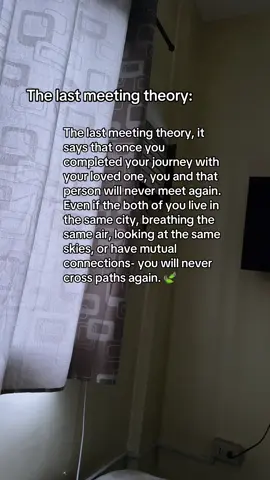 An ordinary moment disguised as a farewell. No closure or explanation, just silence.. 🍃