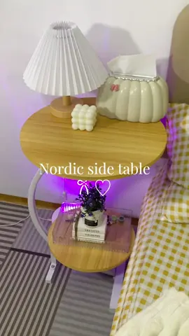 Ang tibay ng side table nato #fyp #nordictable #sidetable 