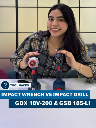 Masih sering ketuker Impact Wrench & Impact Drill? 😅 Ternyata beda banget fungsinya loh!  #BoschPowerTools #BoschPowerToolsIndonesia #BoschOfficial #Inventedforlife