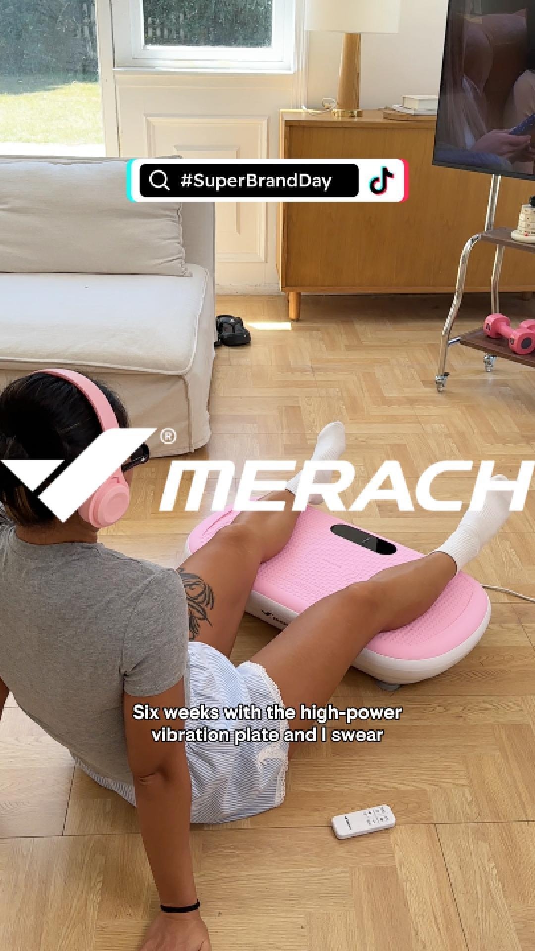 Treat yourself to the Premium Vibe.It's SuperBrandDay! #SuperBrandDay #Merach #Fitness #vibrationplate