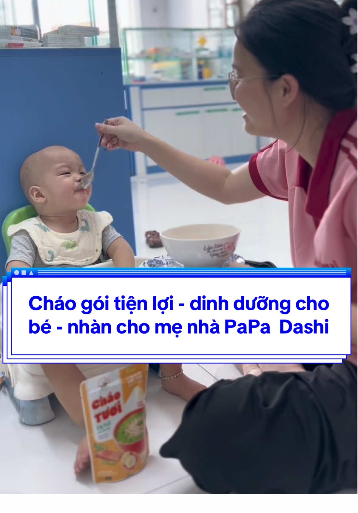Cháo gói tiện lợi ,dinh dưỡng cho bé, nhàn rỗi cho mẹ nhà PaPa Dashi nhiều vị cho mẹ thay đổi mỗi ngày #papadashi #chaodinhduong #chaochobe #nuocdashikieunhat 