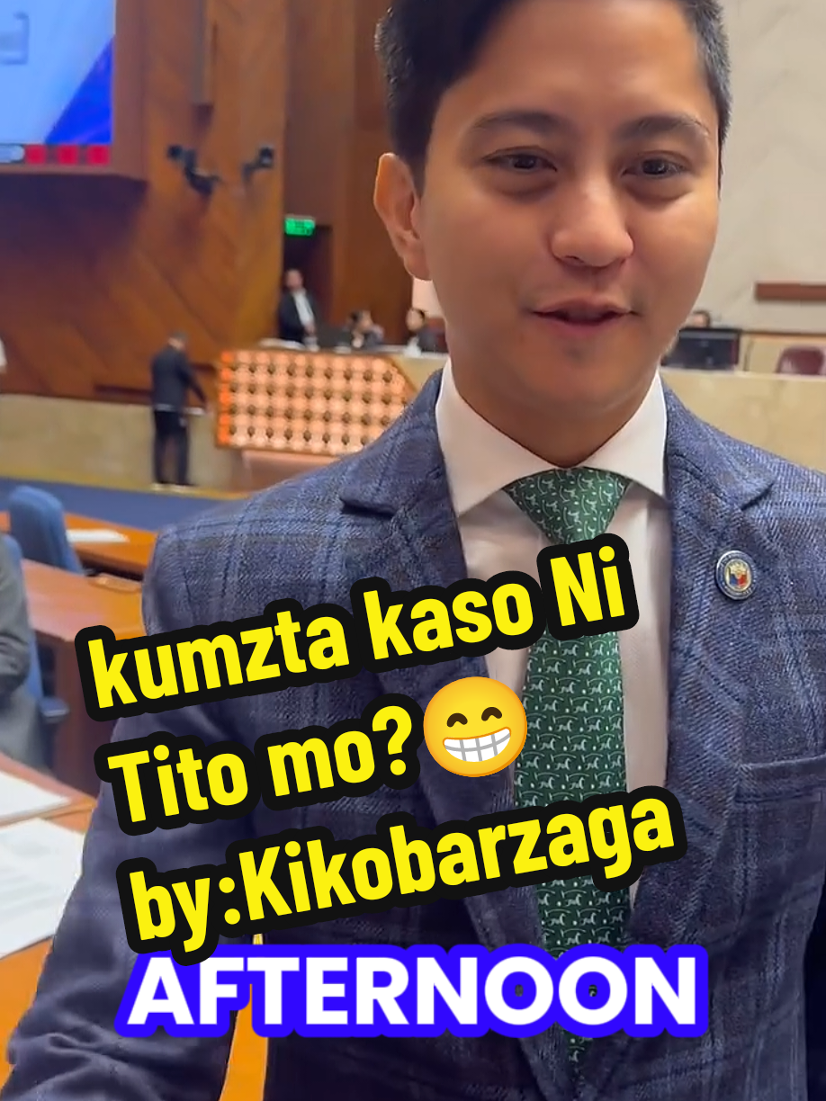 REPRESENTATIVE GARIN GALIT KAY KIKO, TITA YARN😁 #peopleagainstcorruption #kikobarzaga #philippines #ofw #fyp 