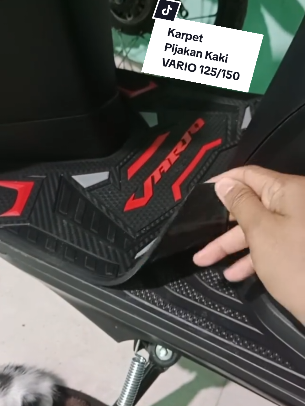 Karpet Vario 125/150 Tahun 2018-2025 #karpetvario #karpetmotor #karpetpijakankakivario #vario #hondavario 