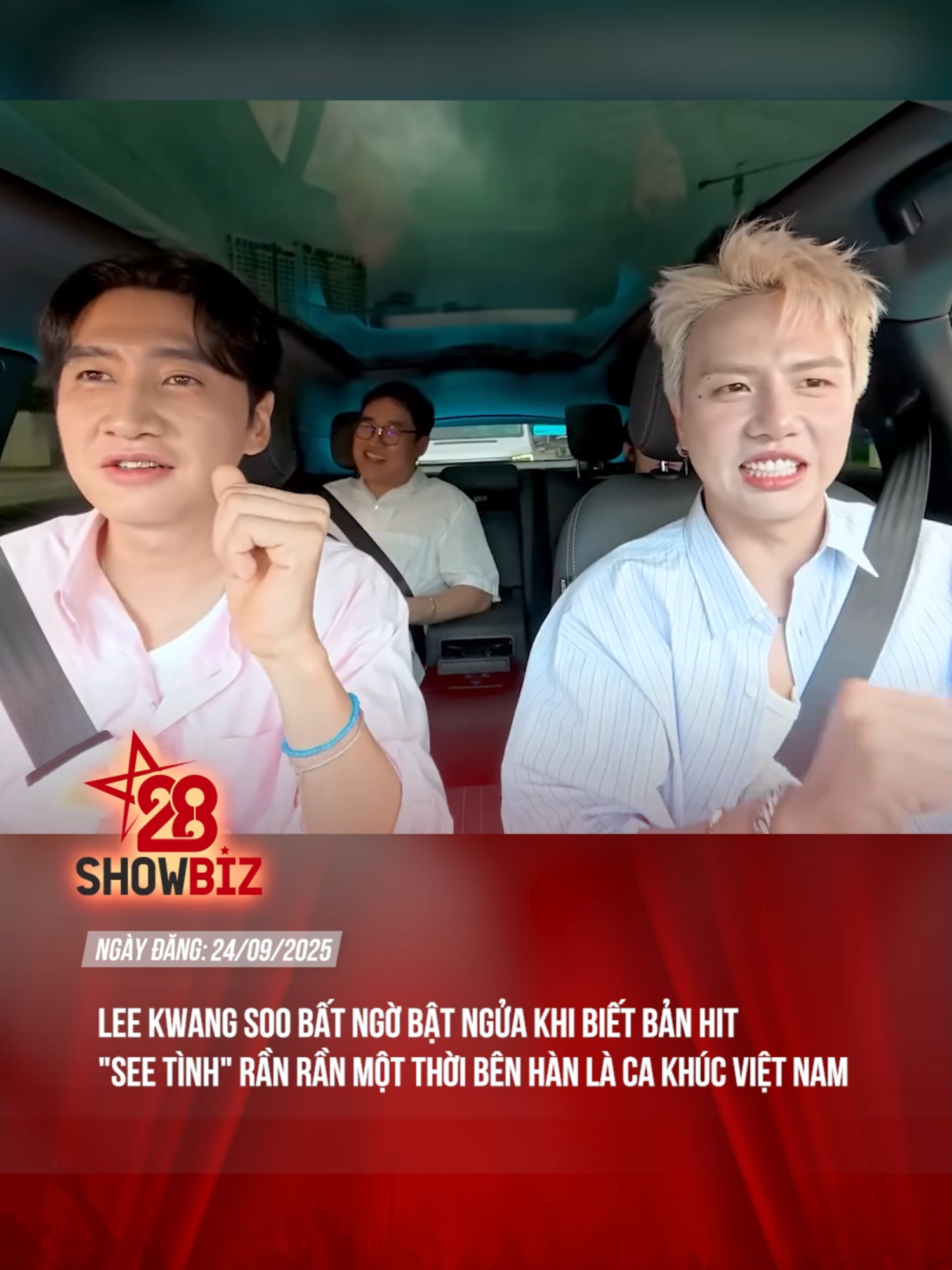 LEE KWANG SOO BẤT NGỜ KHI BIẾT HIT 