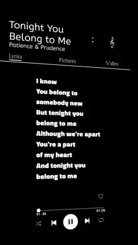 part 57 || scary song?🤔 #lyrics #tonighyoubelongtome #patienceandprudence #fyp #viral 
