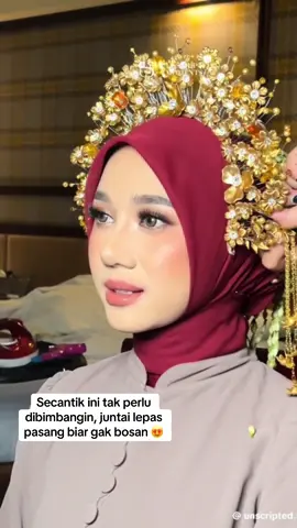Cantik paripurna 😍 thanks  @Wedding Content Creator 😍#sunting #suntingaceh #mahkotasunting #mahkotahandmade #mahkotapengantin 