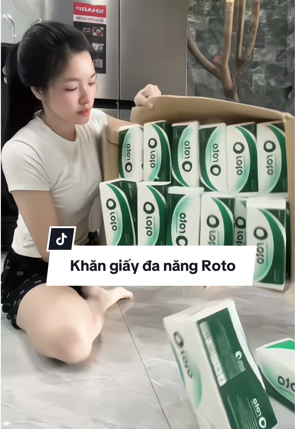 Khăn giấy rút đa năng an toàn, tiện lợi cho gia đình#mebimreview #khangiayrut #khangiaydanang #khangiayroto 