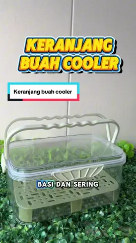 Keranjang buah cooler #keranjangbuah#keranjangcooler#fyp#belilokal#tempatpenyimpanan 