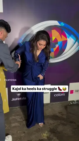 Kajol and her struggle with that long dress #foryoupage #bollywood #frypg #kajol #frypg 