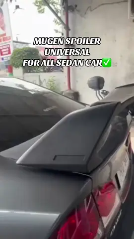 MUGEN SPOILER FOR ALL SEDAN CAR💯😍 #seikaautopartsandaccessories #highlight #f #fypシ゚ #fyppppppppppppppppppppppp 