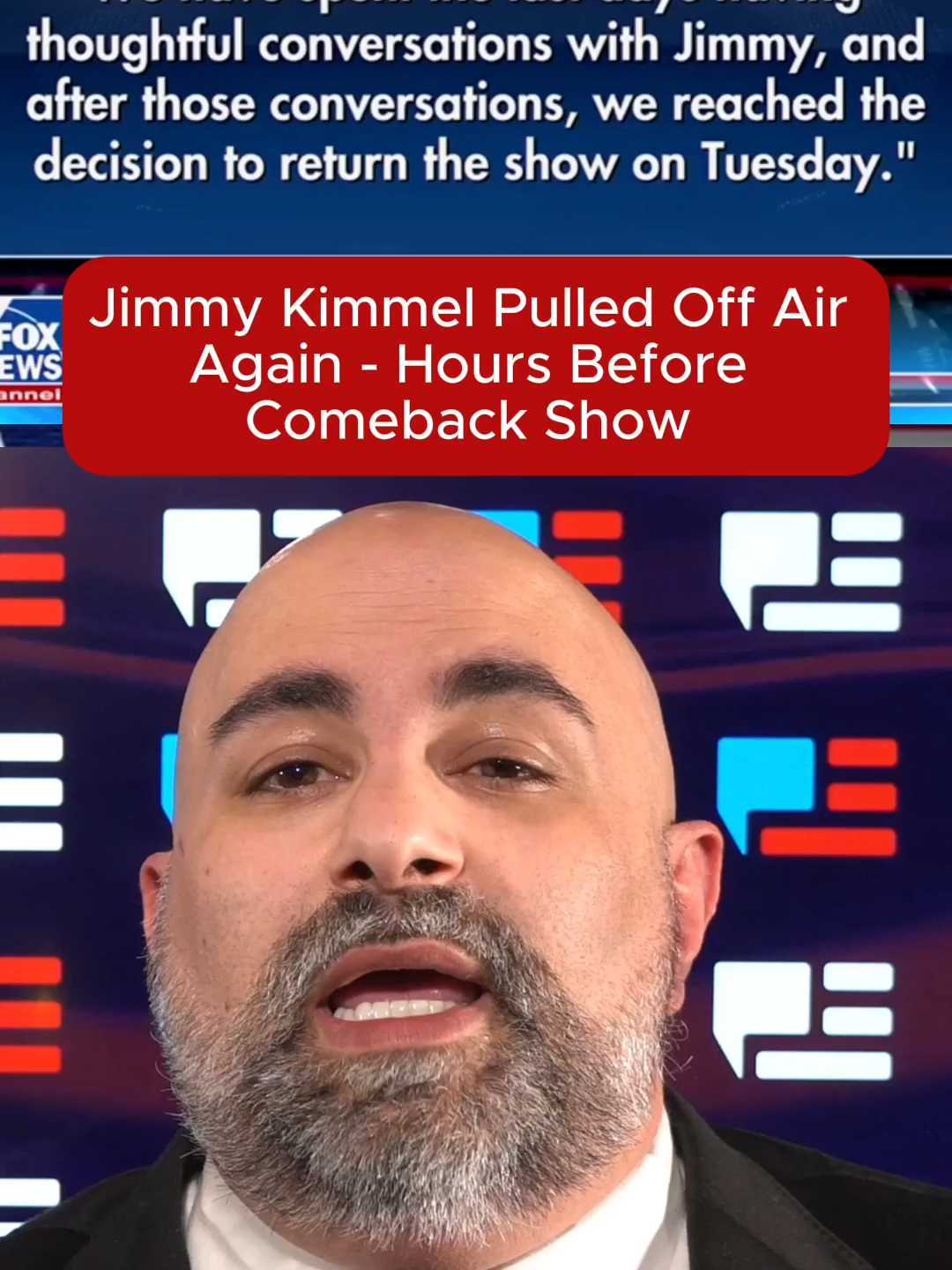 Jimmy Kimmel Pulled Off Air Again - Hours Before Comeback Show - #ExplainAmerica #Jimmy #Kimmel #Pulled #Again #Comeback #Before #Hours #america #american
