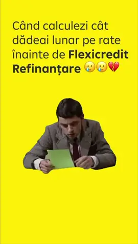Silently closing the calculator app… 🥲 Noroc cu Flexicredit Refinanțare: ai o singură rată fixă, mai mică, și dobândă de la 5,95%. Poți obține și bani extra, dacă vrei. 🤫 #MegaBUZZ_RaiffeisenRefinantare @BUZZStore @Raiffeisen Bank Romania 