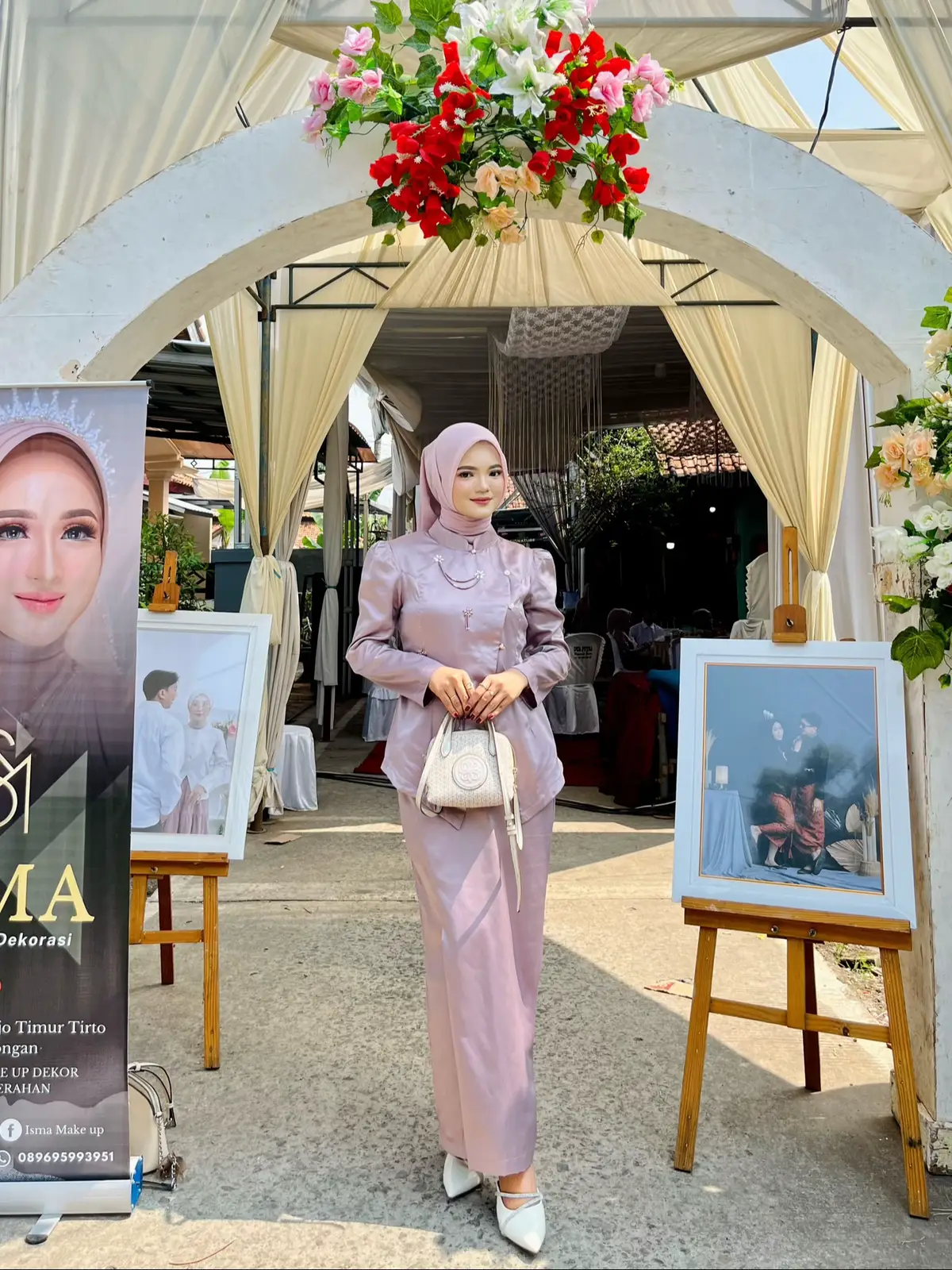 Inspirasi baju bridesmaid, bisa juga dipakai kondangan #bridesmaids #outfitkondangan #kondanganoutfit #outfitbridesmaid #makeupkondangan 