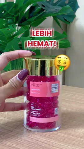 Yang suka pake vitamin rambut Ellips ini mending beli varian Jar aja lebih hemat loh🤑✨ #PaydaySale #Promo #Ellips #HairCare #RambutSehat 