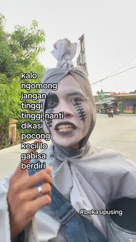 hawwww🤣🤣🤣 . . . . . . . . . . . . . . . . . . . . . . . . . . . . #bekasipusing #pocongtiktok #poconglucu #fyptiktok #lewatberandafyp 