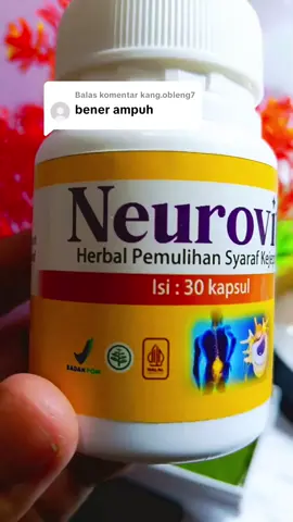 Membalas @kang.obleng7 pastikan beli yang asli #sarafkejepit #neurovit 