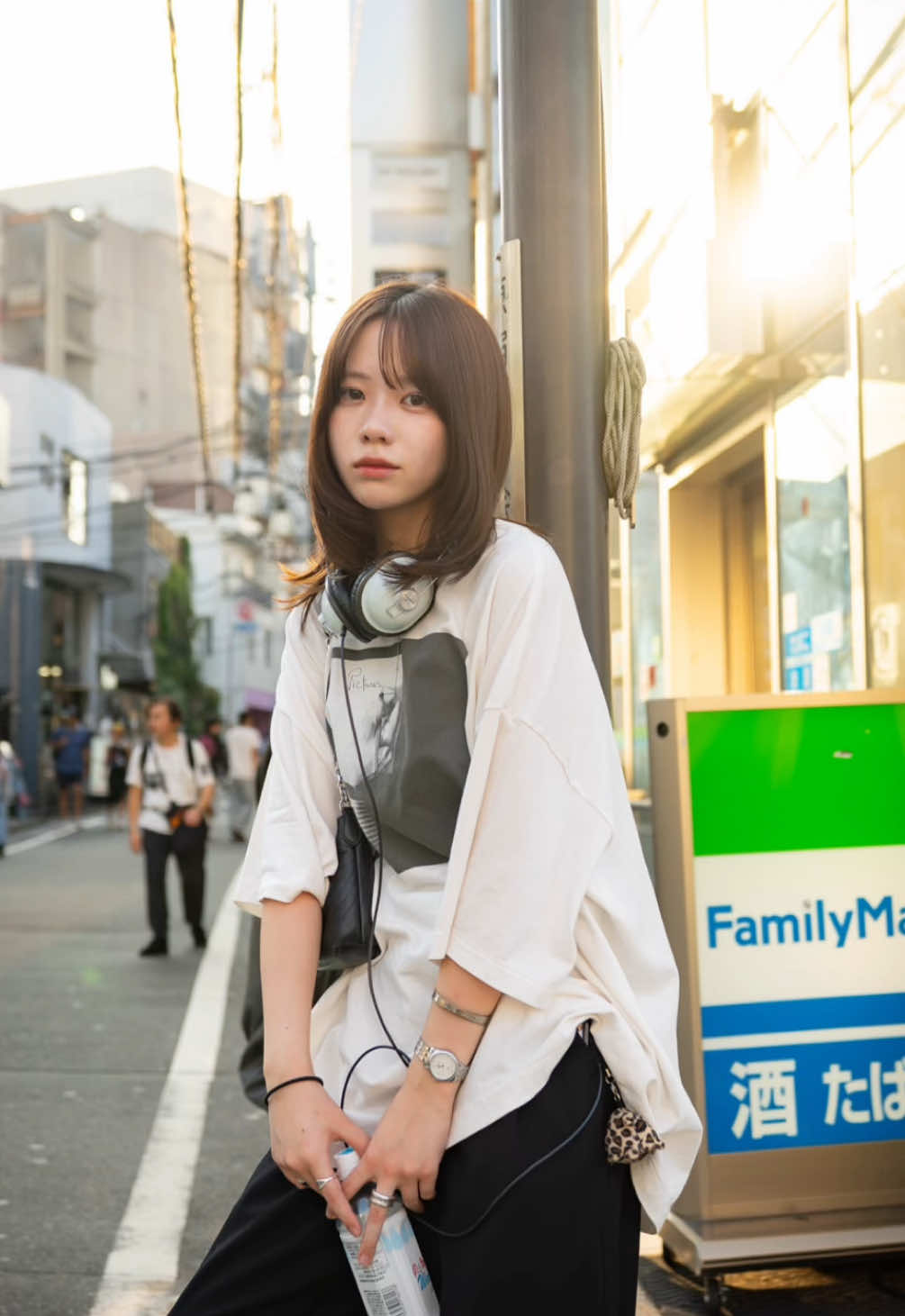 なんと大学のミスコンに出場している方でした！お洒落でとてもお綺麗な方でした！ #streetsnap #streetphoto #streetphotography #japan#ストリートスナップ @ミス中央No.3松澤海優 