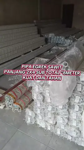 Rekomendasi pipa egrek 2x4 total panjang ada di 
