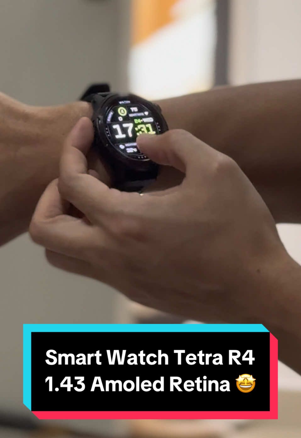 Jam Smart Watch Terbaru dari Aolon Tetra R4, Boleh link Trava, Harga berpatutan memang Berbaloi-baloi dan Terbaik 🤩
