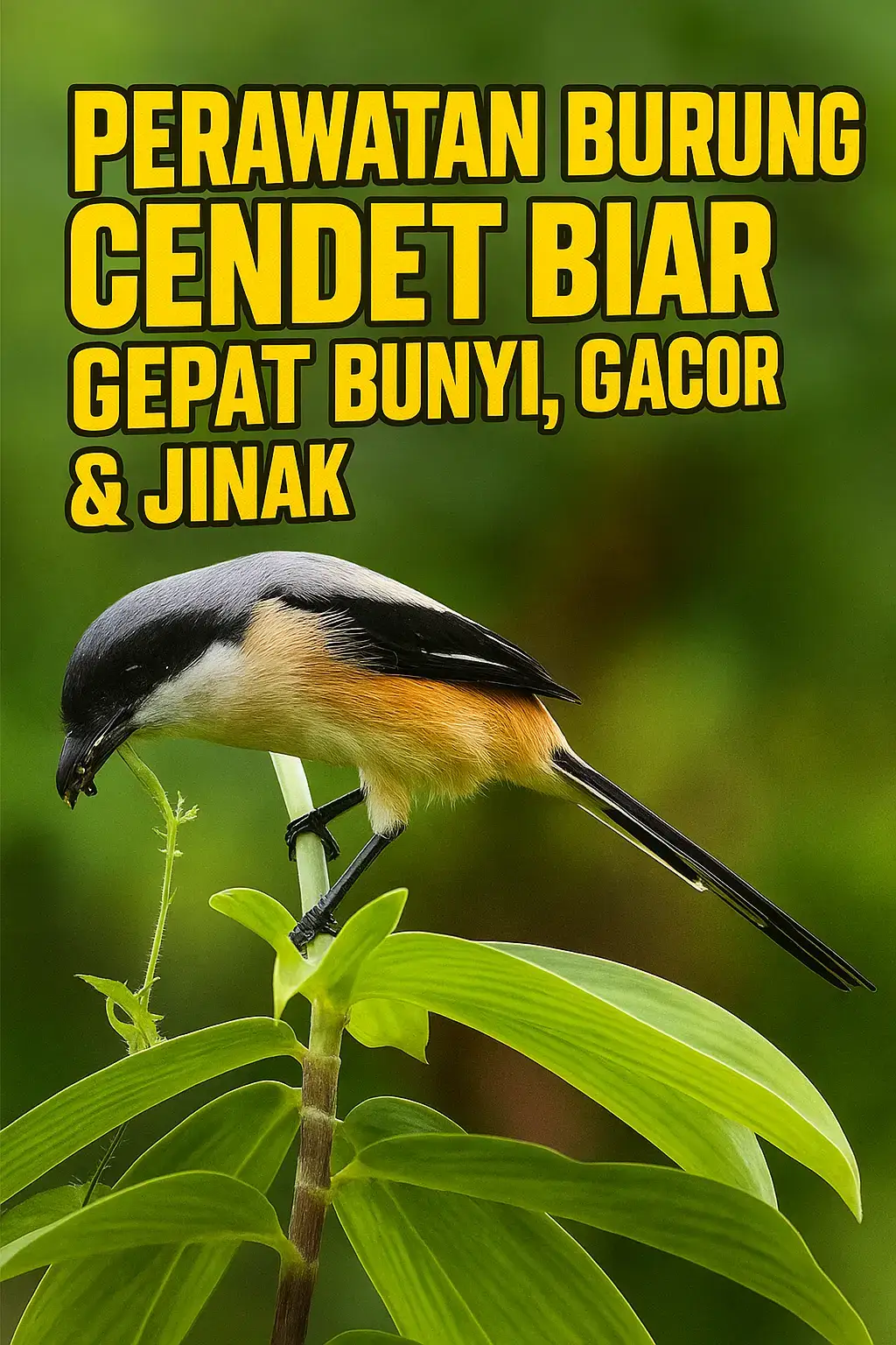 🐦 Perawatan Burung Cendet Biar Cepat Bunyi, Gacor & Jinak 🔹 1. Pemilihan Burung Pilih yang sehat, mata jernih, lincah, bulu rapih, tanpa cacat paruh/kaki. Burung muda lebih mudah jinak, burung mapan lebih cepat bunyi. 🔹 2. Penjinakan Sering didekati & diberi makan langsung. Pengembunan jam 05.00–06.00 pagi. Kerodong sebagian agar aman tapi tetap bisa lihat sekitar. Hindari guncangan kandang. 🔹 3. Mandi & Jemur Mandi 1x sehari (pagi/sore). Jemur 1–2 jam pagi (07.00–09.00). 🔹 4. Pakan Harian Voer: gunakan yang berkualitas. Jangkrik: 3–5 ekor pagi & sore. Ulat hongkong: secukupnya. Kroto: 1–2x seminggu. 👉 Sesuaikan EF dengan kondisi birahi burung. 🔹 5. Latihan Mental & Suara Pemasteran: putar suara burung isian pagi & sore. Pancingan alam: gantang di tempat ramai burung. Jangan sering pindah-pindah gantangan. 🔹 6. Kebersihan & Kesehatan Bersihkan kandang setiap hari. Ganti air minum rutin. Vitamin tambahan 1x seminggu. 🔹 7. Konsistensi Perawatan rutin = burung cepat bunyi, lama-lama gacor & jinak. #burung #kicau #kicaumania #kicaumaniaindonesia #cendet #cendetmaniaindonesia #burungmaster #masteran #burungkicauindonesia #cendetmania #cendetmanianusantara 