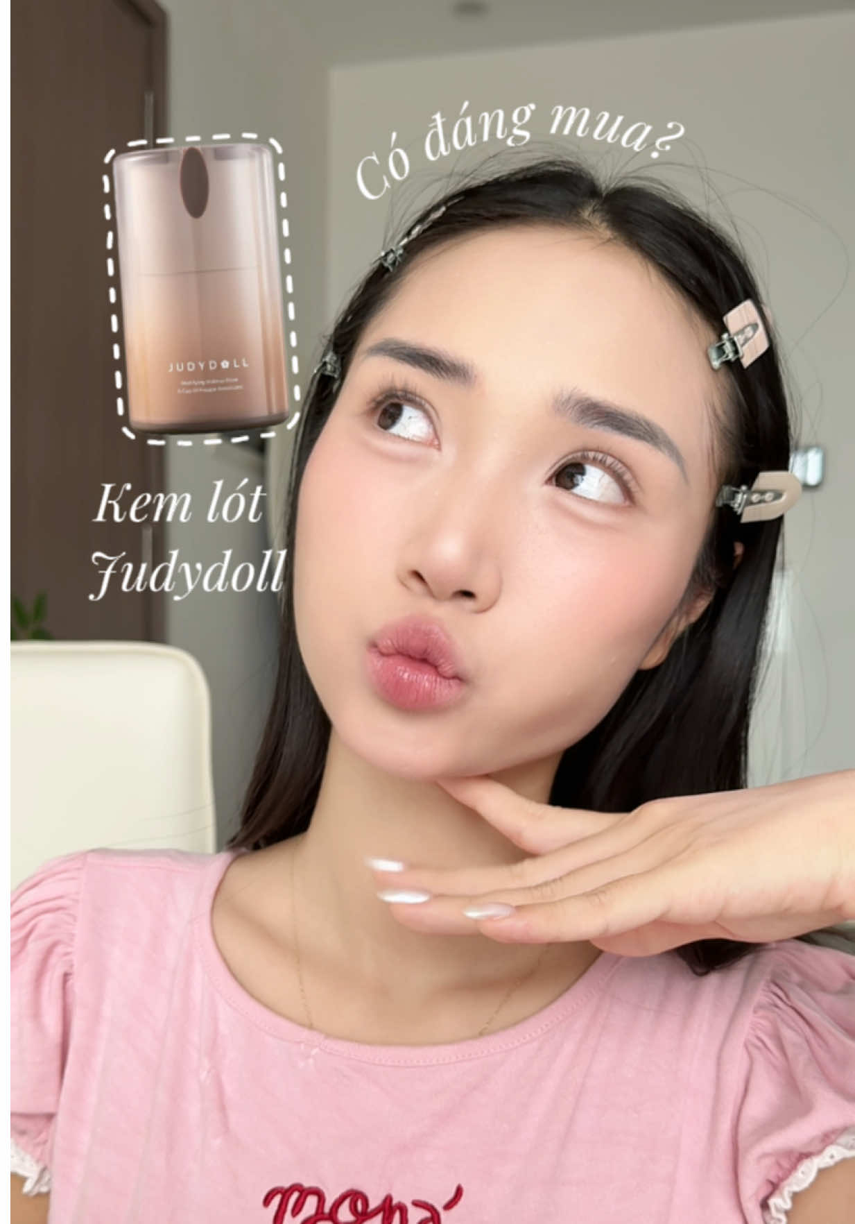 Đã thử và không hối hận 💗💗 #nhinhichan #reviewlamdep #kemlot #kemlotkiemdau #judydollvn 