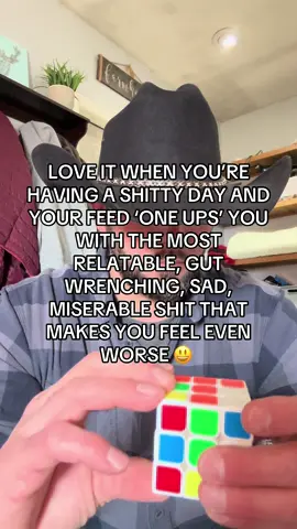 Yup, officially done with the internet for today 🫡 #cowboywithacube #relatable #fyp 