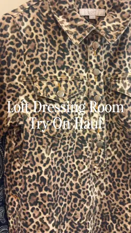 Dressing room try on at @LOFT! Everything and more is linked in my LTK. Let me know if you have questions on sizing for any of the items. #dressingroom #tryonhaul #loft #fallclothes #outfitinspo 