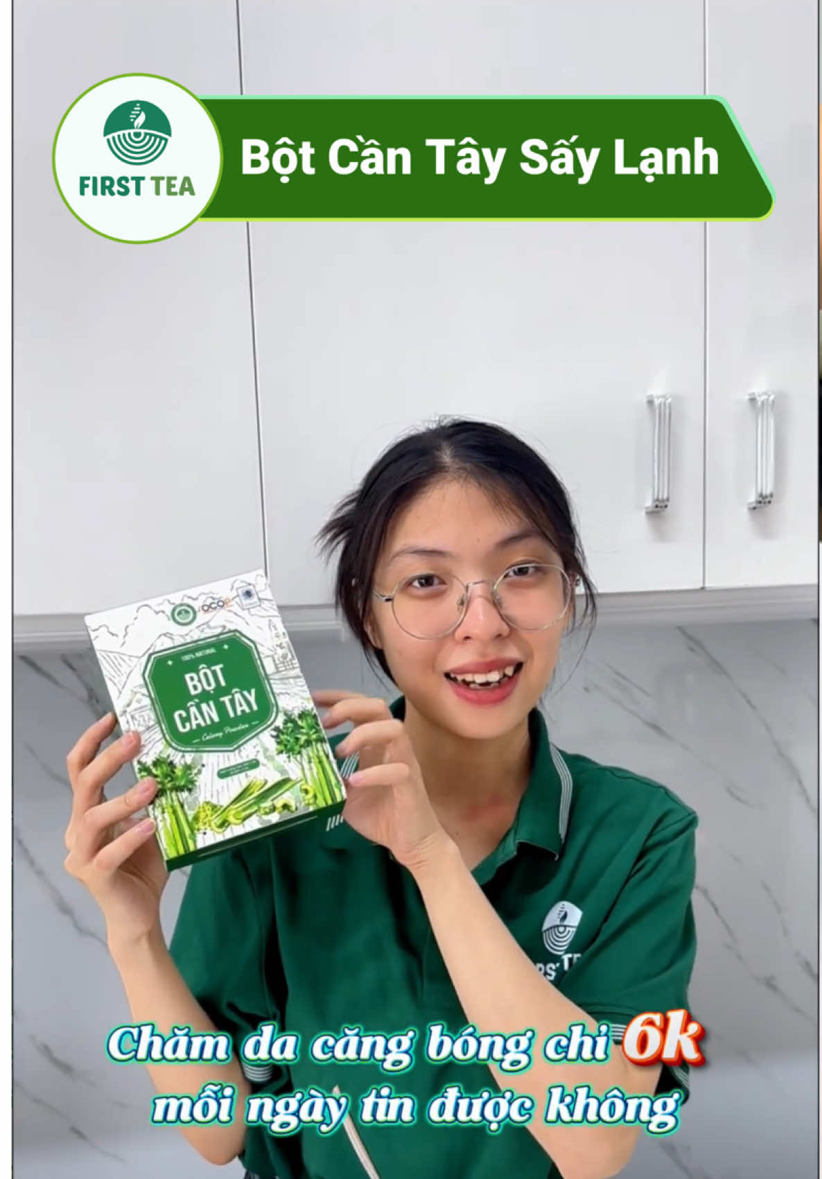 Detox da mỗi ngày để có làn da khoẻ đẹp tự nhiên từ bên trong.  #Botraucantay #Botcantaysaylanh #raucantay #tiktokfood #FirstTea