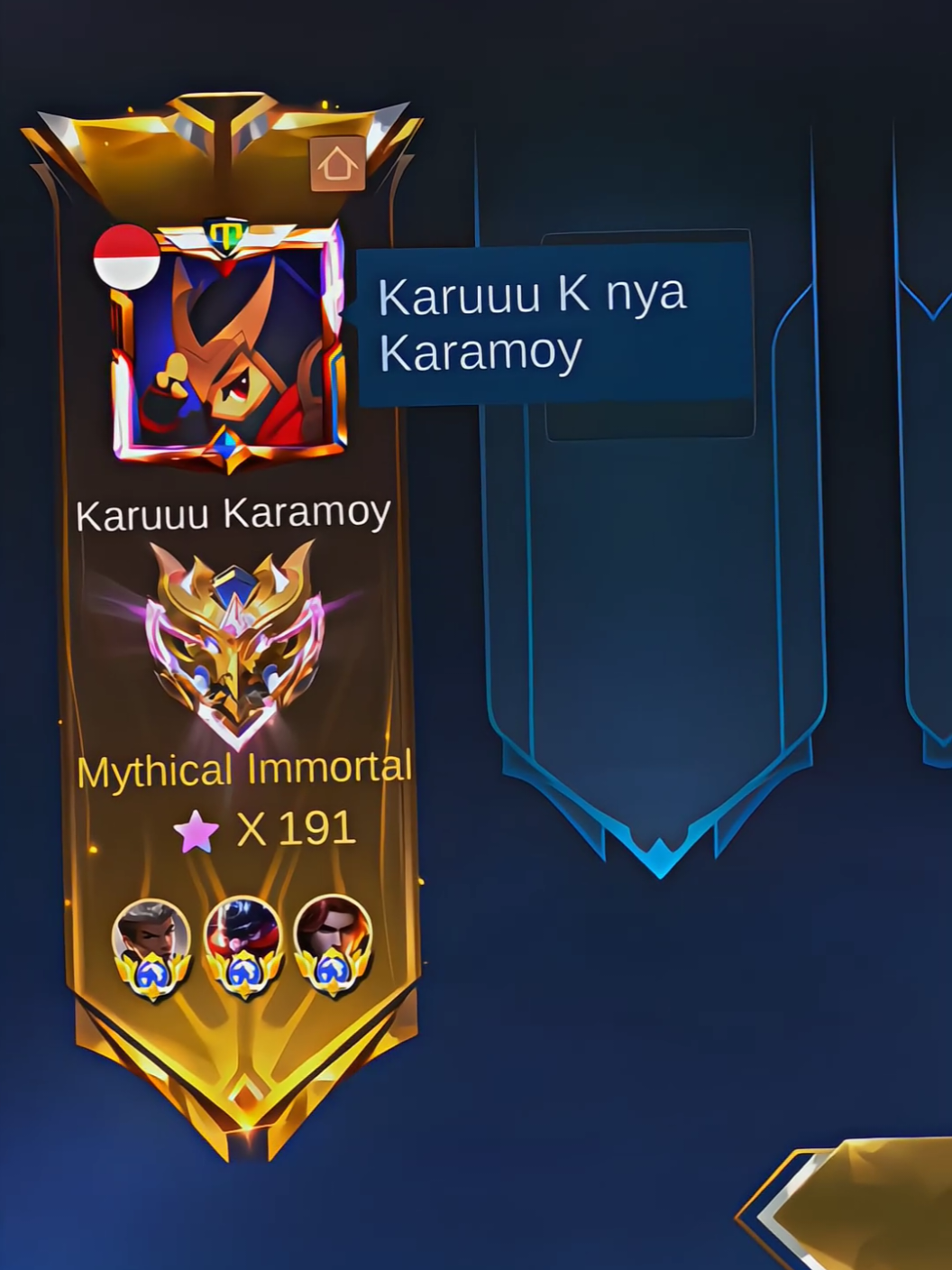 Karuuu Karamoy?? 😋 #KARUMLBB #mlbb 