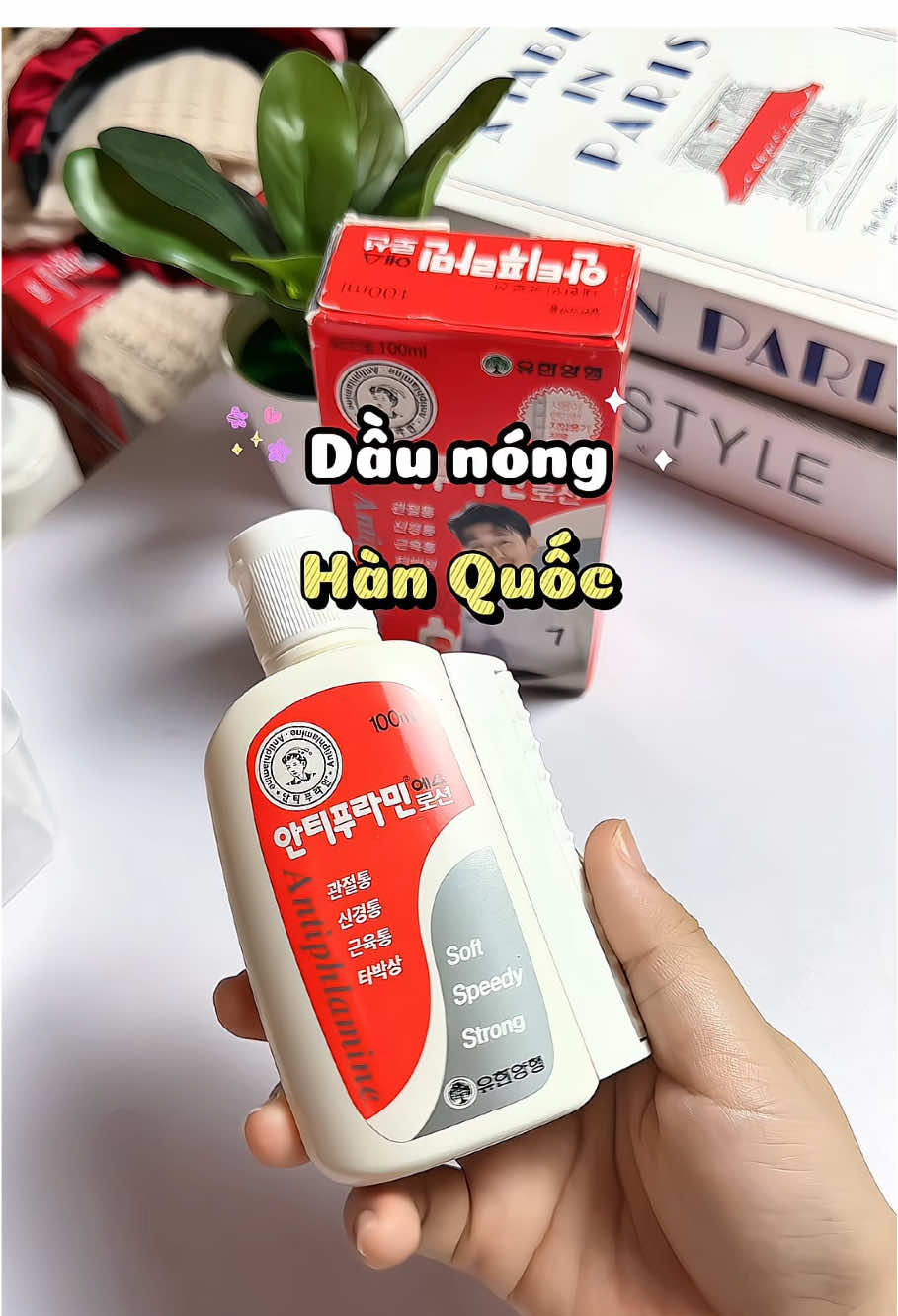 Dầu nóng hàn quốc #goccuagiang9 #daunongxoabop #daunonghanquoc #chamsocsuckhoegiadinh #xuhuong 
